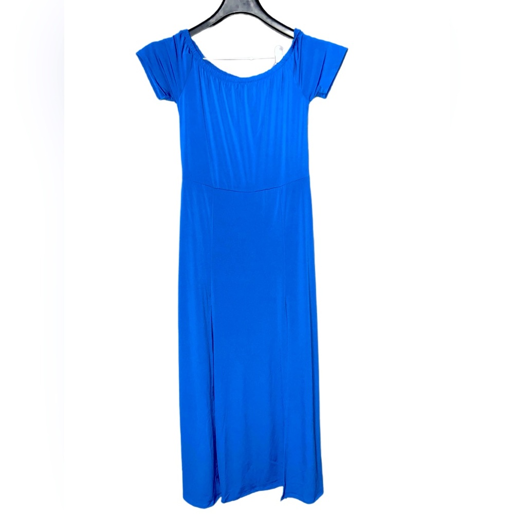 NWT Chic Royal Blue Maxi Dress